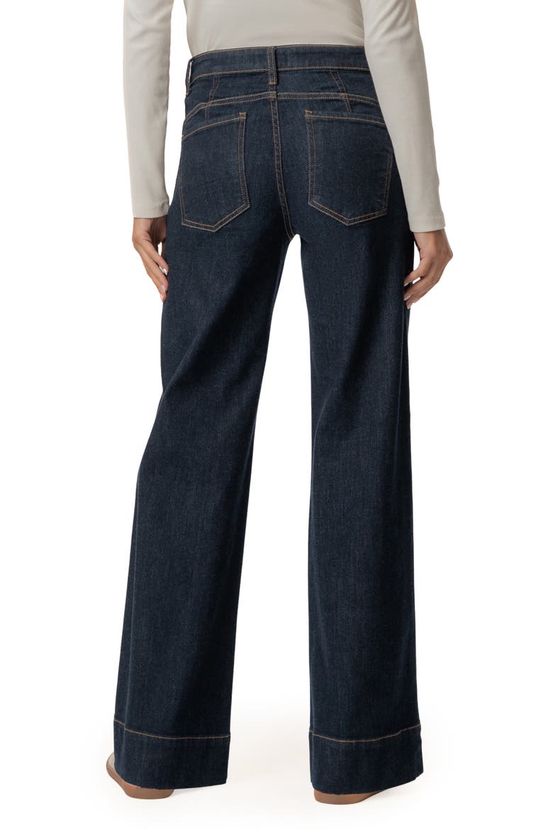 Maya Fab Ab Wide Leg Jeans, Alternate, color, AMAZE