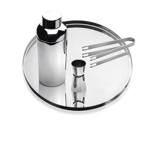 Mepra Stile By Pininfarina Bar Set In Silver