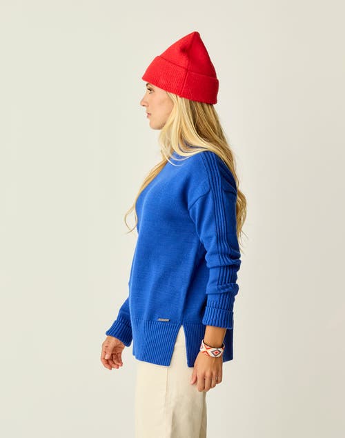 Carve Designs Woodward Sweater In Blue