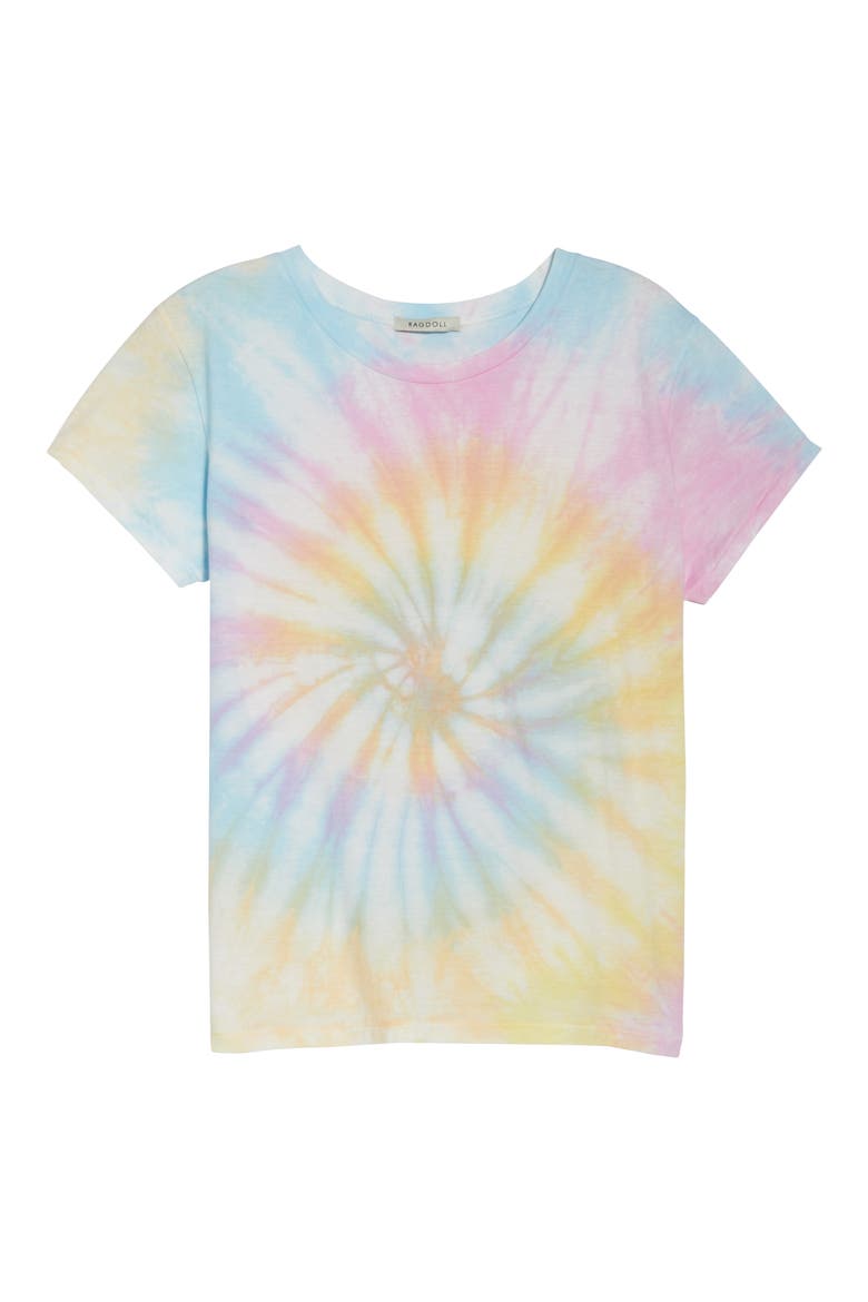 Tie Dye Tee, Alternate, color, RAINBOW TIE DYE