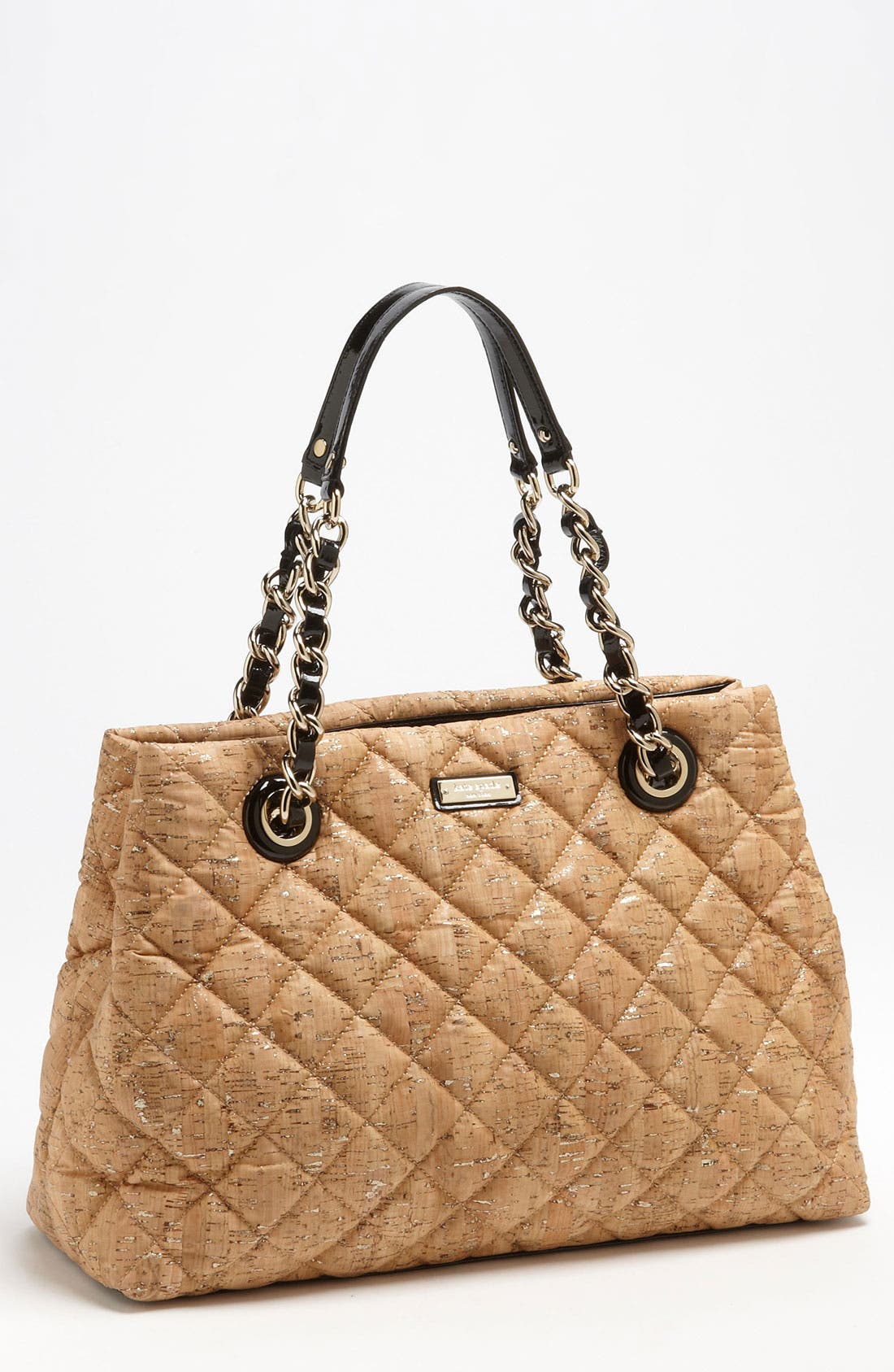 'gold coast - maryanne' cork shopper, Main, color, NATURAL/ GOLD