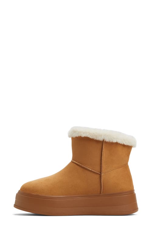 Shop Aldo Plushy Faux Fur Lined Platform Bootie
