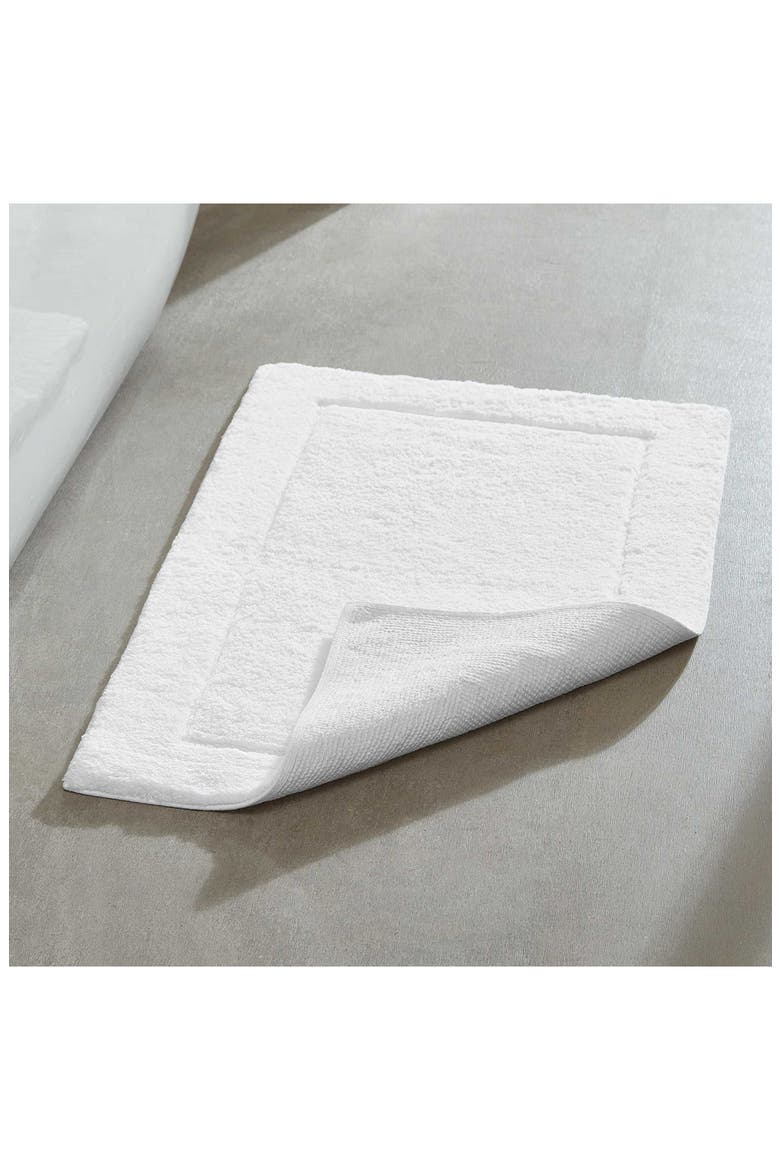 Essence Solid Bath Mat, Alternate, color, WHITE