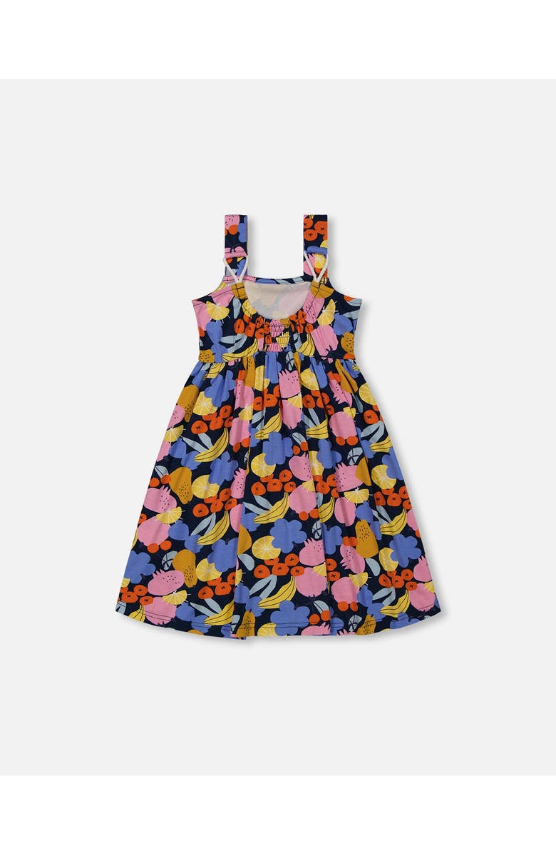 Deux par Deux Girl's Printed Sleeveless Dress Multicolored, Alternate, color, Multicolored