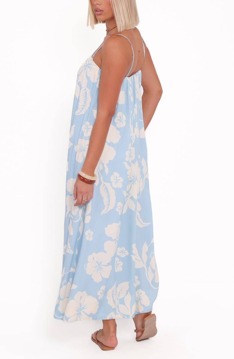Petal & Pup Margherita Maxi Dress, Alternate, color, Blue Hibiscus