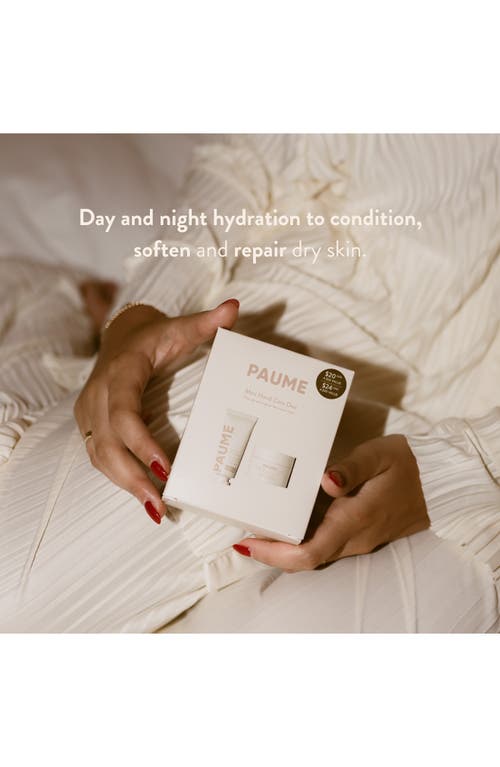 Paume Mini Hand Care Duo Set In Transparent