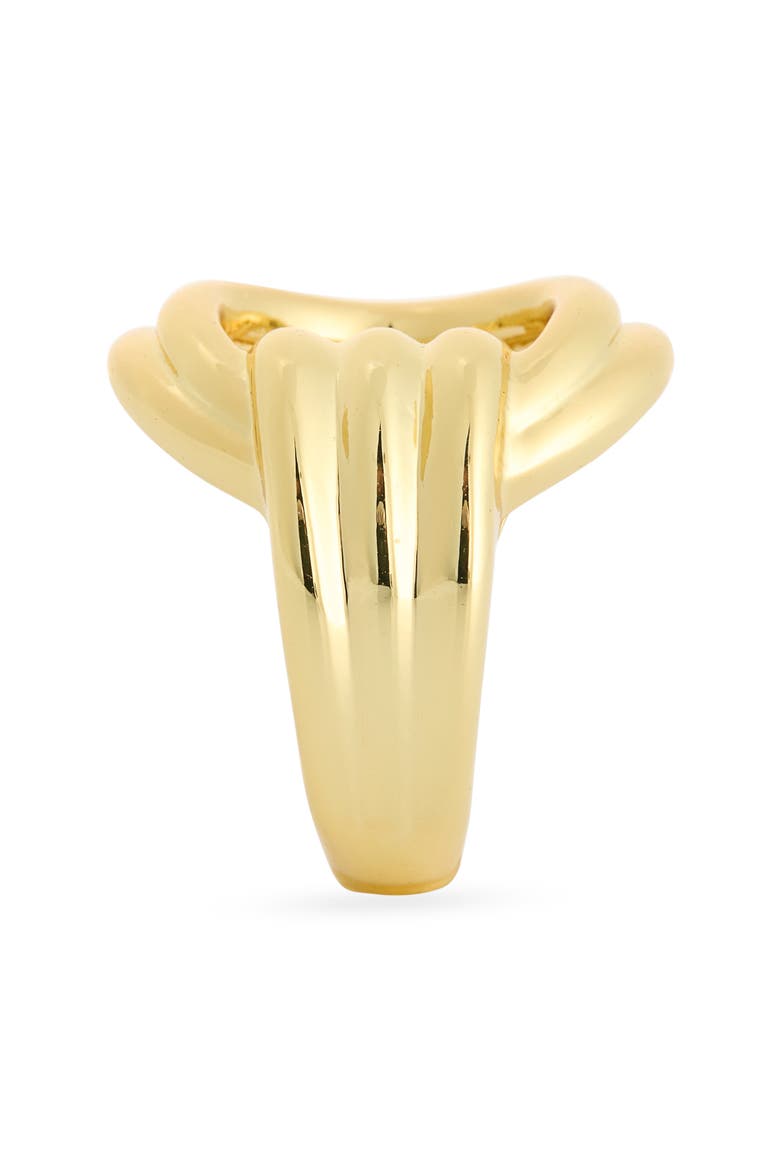 Demi Fine Side Knot Ring, Alternate, color, GOLD