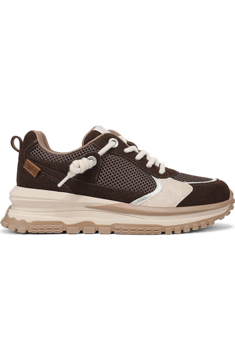 Blowfish Malibu Leotina Sneaker, Alternate, color, Espresso Brown Faux Suede