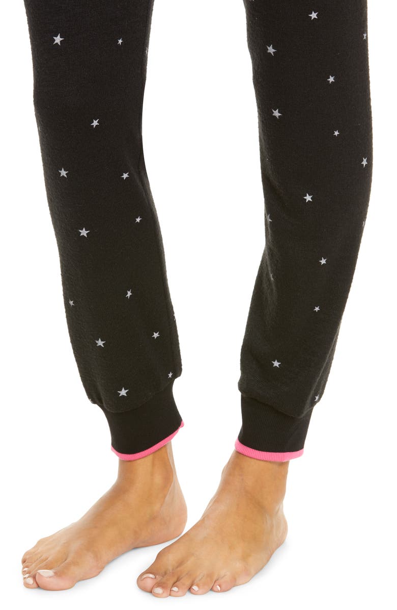 PJ Salvage Star Print Sweatpants, Alternate, color, 