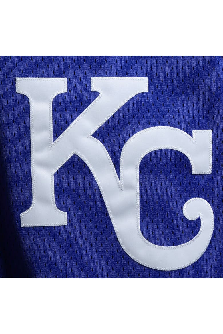 Men's Mitchell & Ness Bo Jackson Royal Kansas City Royals Cooperstown Collection Big & Tall Mesh Batting Practice Jersey, Alternate, color, Royal