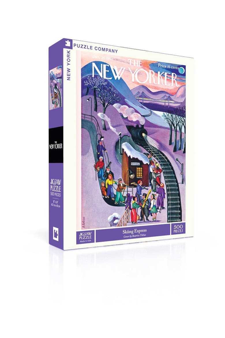 Skiing Express 500 Piece Puzzle, Alternate, color, No Color
