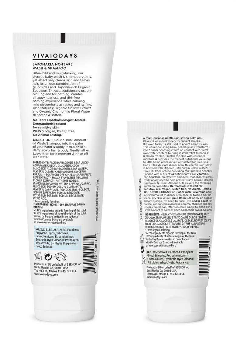 Organic Baby Skin Care Starter Set (Nordstrom Exclusive), Alternate, color, MULTI