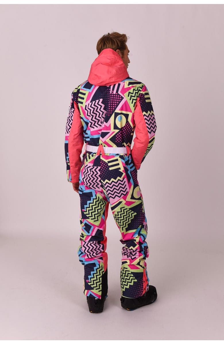 OOSC Saved by The Bell Men's Ski Suit, Alternate, color, Multi-Colour