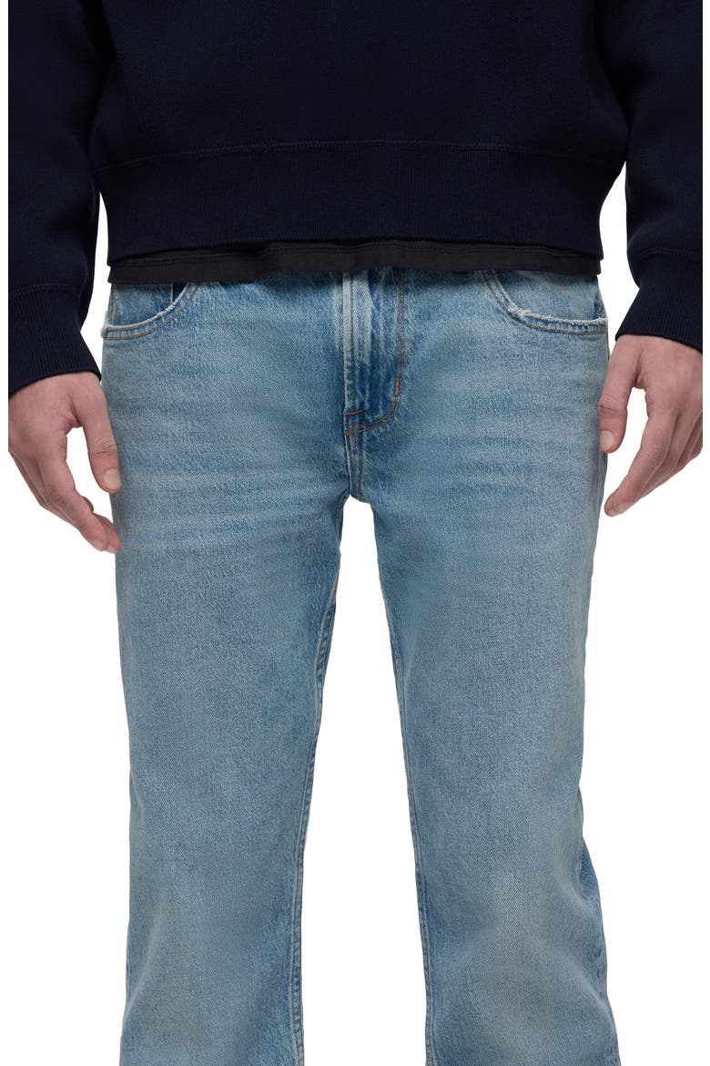Blake Slim Straight Leg Jeans, Alternate, color, STONE WASH