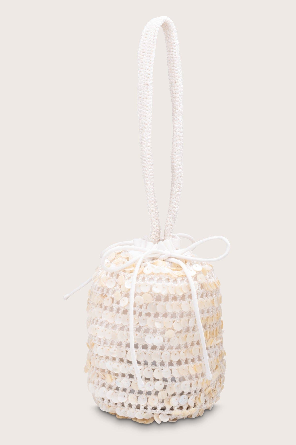 Lyra Shell Bag, Alternate, color, Ivory