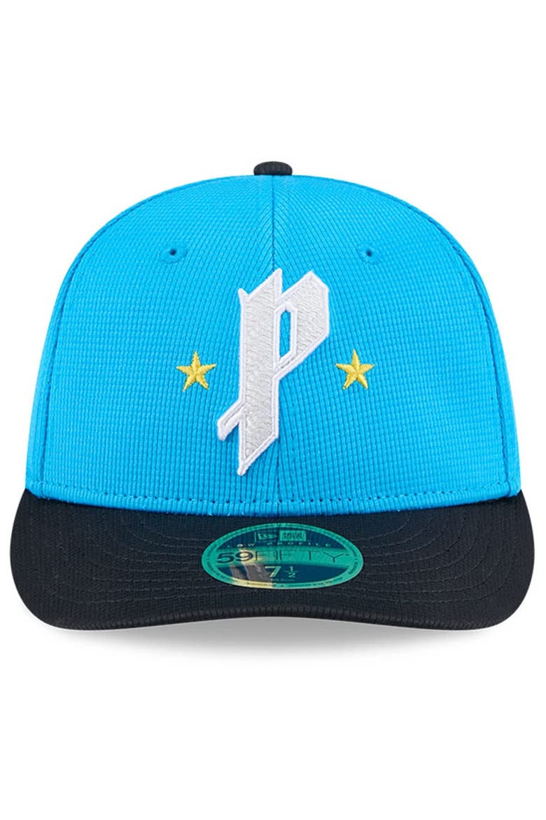 Men's New Era Neptune Blue/Navy Philadelphia Phillies City Connect Batting Practice Low Profile 59FIFTY Fitted Hat, Alternate, color, Neptune Blue