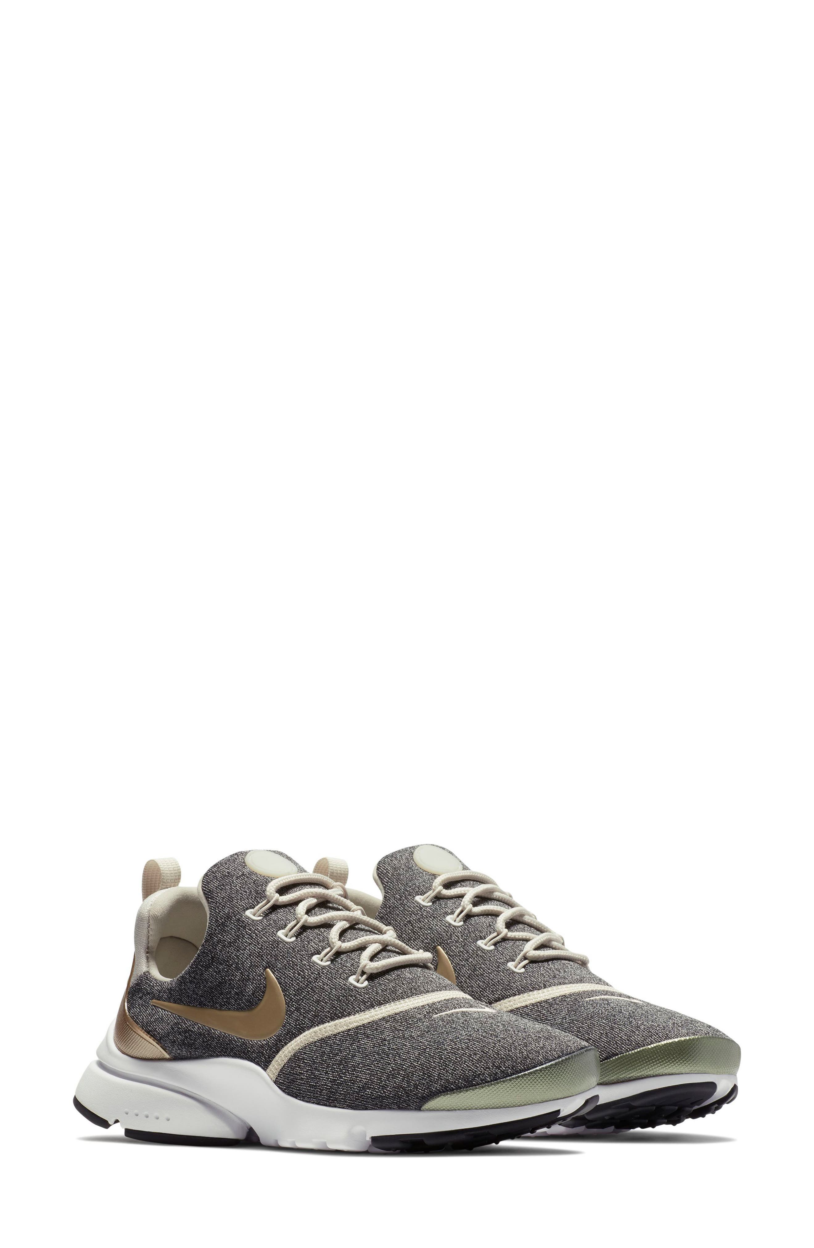 Presto Fly Sneaker, Main, color, BROWN/ BLUR/ BLACK/ WHITE