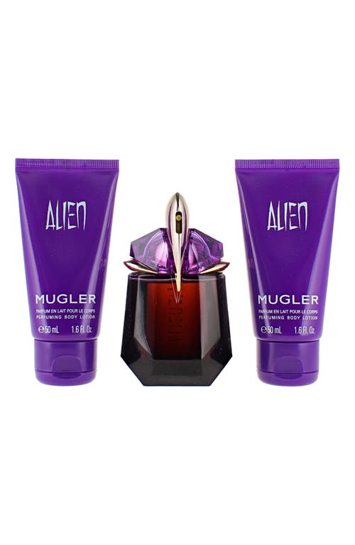 Mugler Thierry Alien By Eau De Parfum Set $130 Value In Transparent