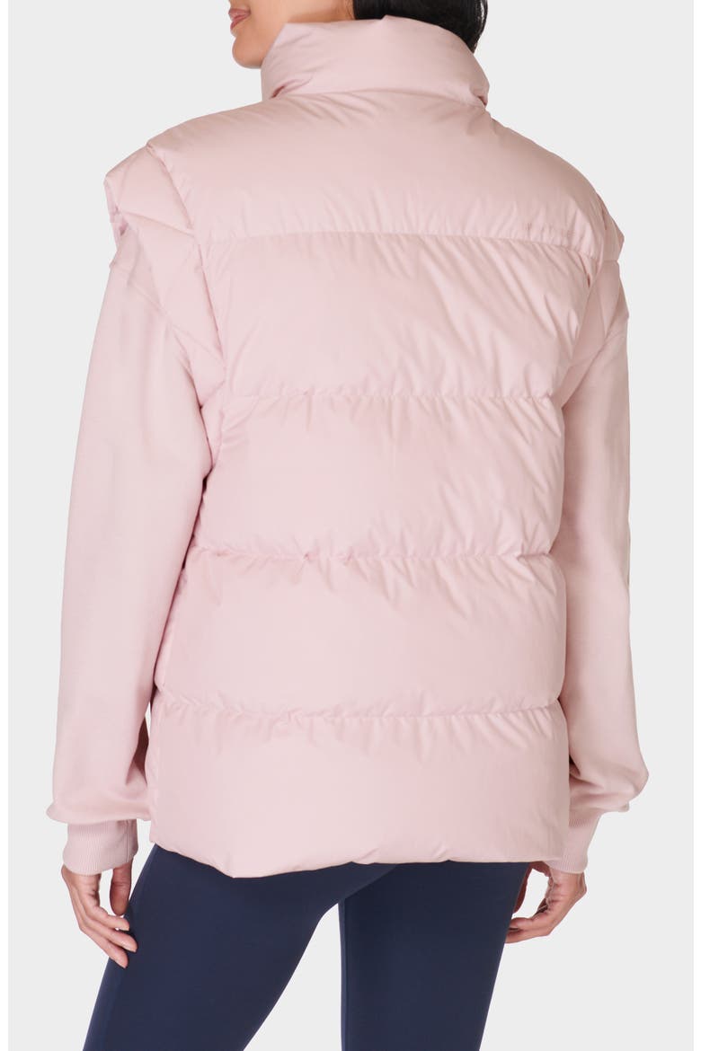 Nimbus Water Resistant Puffer Vest, Alternate, color, PIROUETTE PINK
