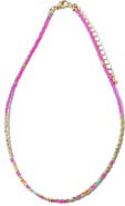 Erin McDermott Jewelry Hot Pink Beaded Necklace