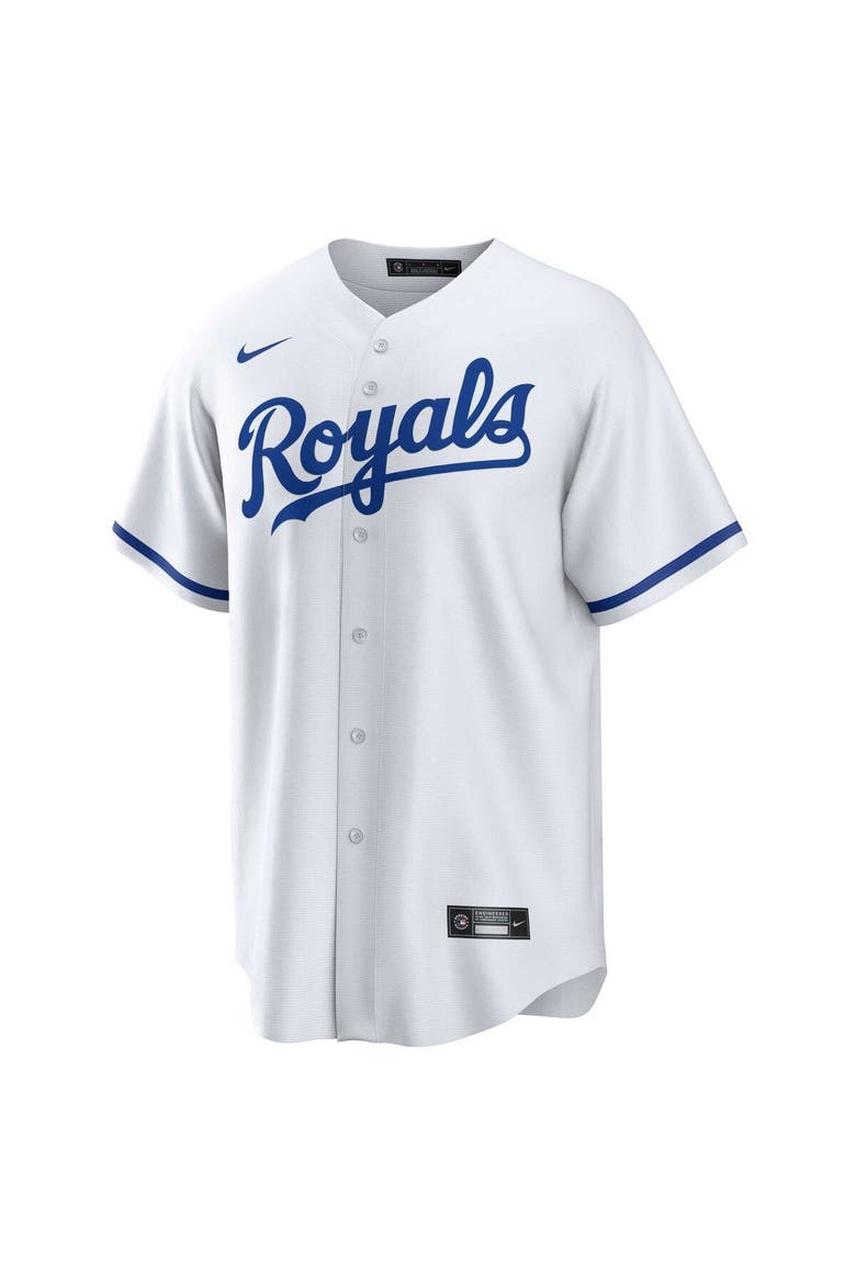 Men's Nike Josh Taylor White Kansas City Royals Home Replica Player Jersey, Alternate, color, White