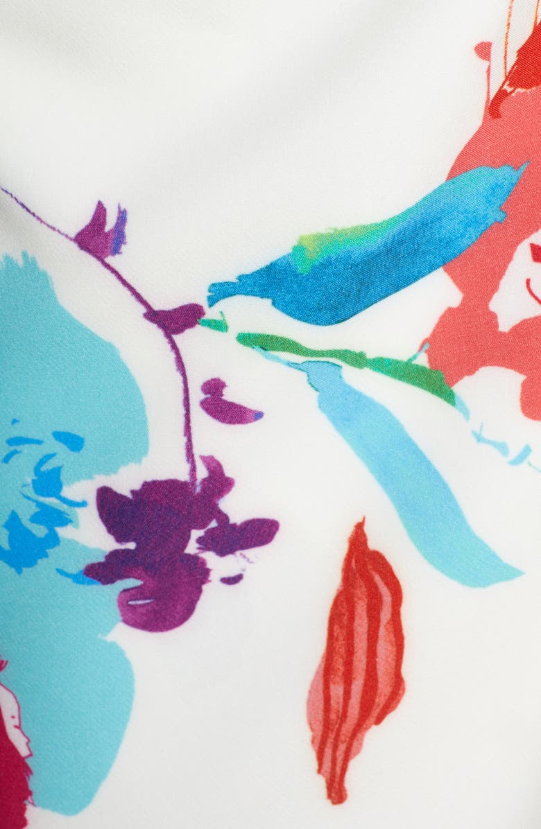 Black Halo Sadora Watercolor Floral Cocktail Dress, Alternate, color,