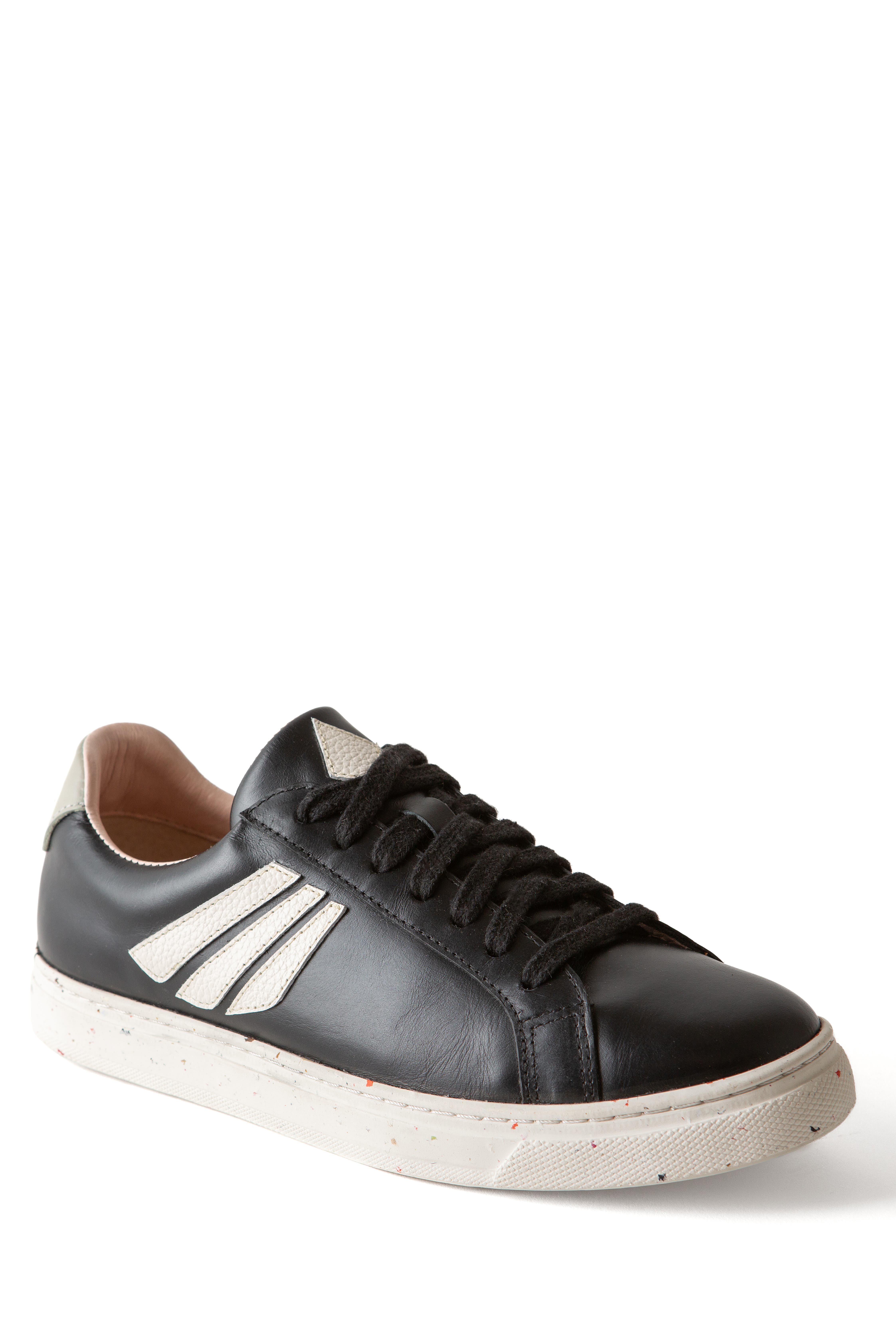 Fortress Simone Leather Sneaker, Alternate, color, 