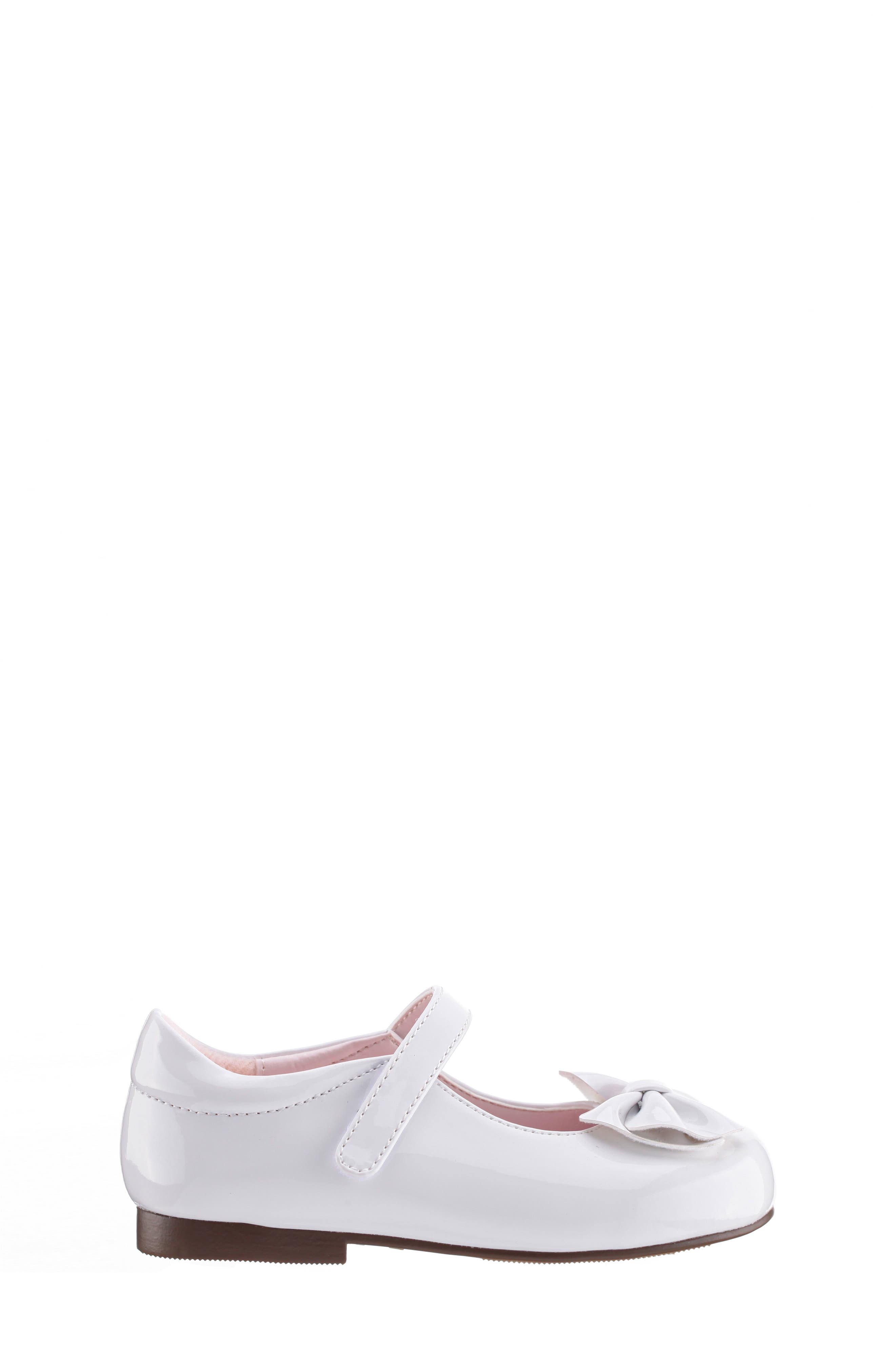 Kids' Posey Mary Jane Flat, Alternate, color, WHITE PATENT
