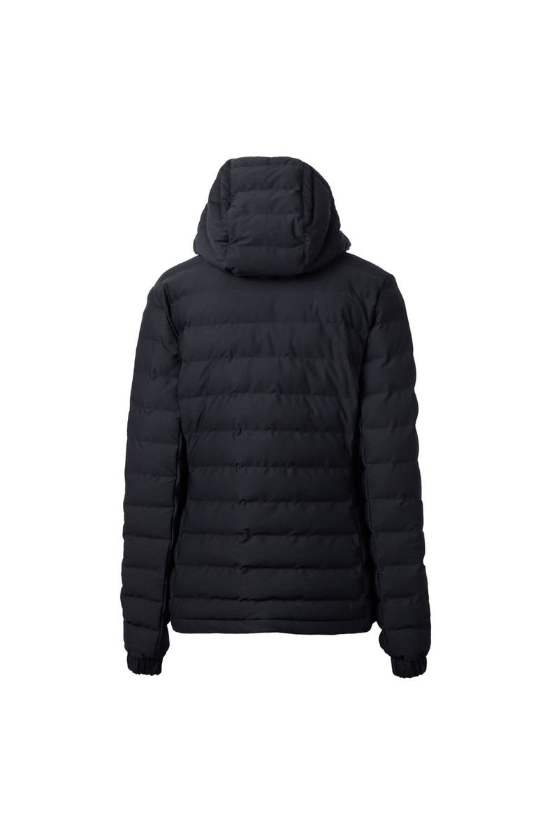 Cutter & Buck Women's Cutter & Buck Black Las Vegas Raiders Throwback Logo Mission Ridge Repreve Puffer Full-Zip Jacket, Alternate, color,