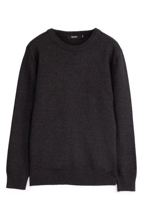 Kids' Basic Crew Neck Sweater (Big Kid)