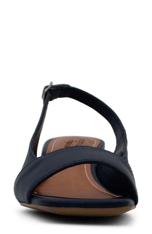 Bottero Square Toe Slingback Sandal