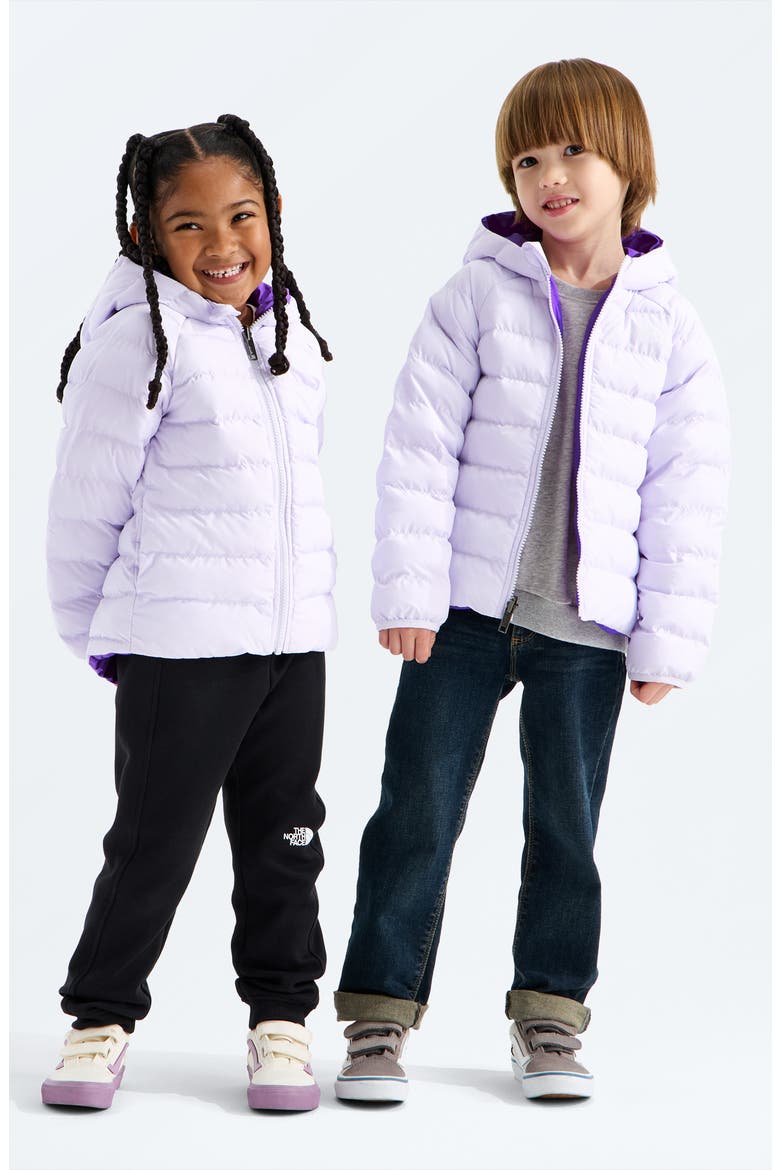 Kids' Perrito Reversible Water Repellent Jacket, Alternate, color, ICE LILAC