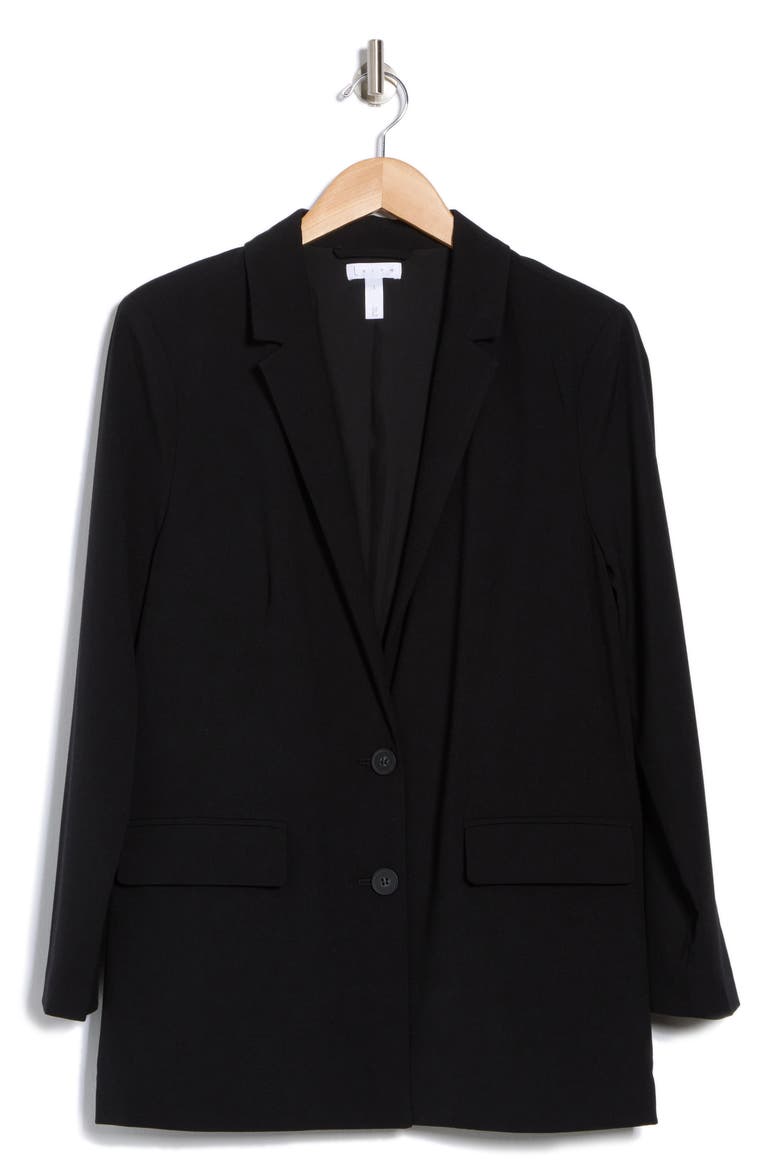 Oversize Blazer, Alternate, color, BLACK