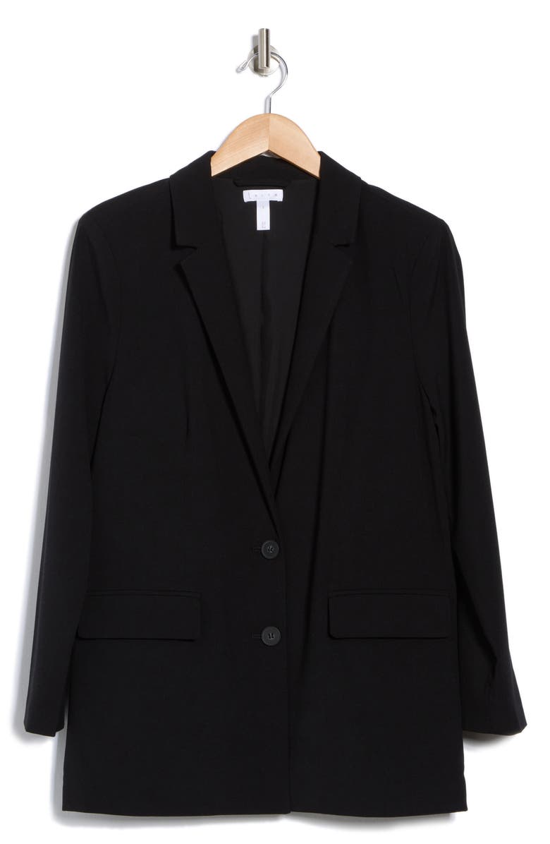 Leith Oversize Blazer, Alternate, color, Black