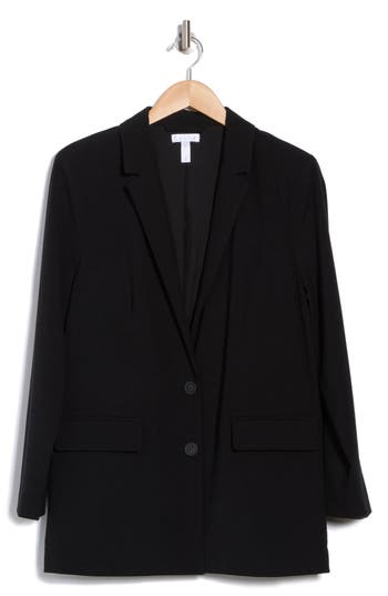 Leith Oversize Blazer In Black