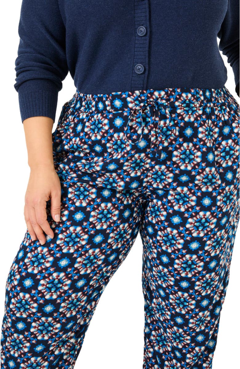 FatFace Plus Size Lyme Batik Geo Trouser Pant, Alternate, color, 
