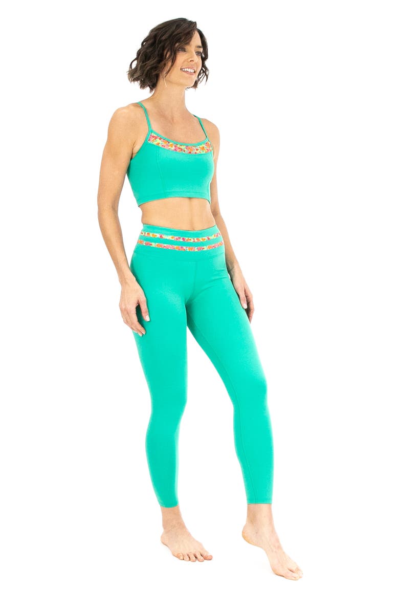 Nanette Lepore Play High Waist 7/8 Crop Leggings, Alternate, color,