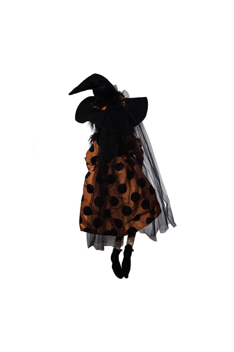 Felicia Witch Halloween Gathered Traditions Joe Spencer Figurine 38", Alternate, color, Black