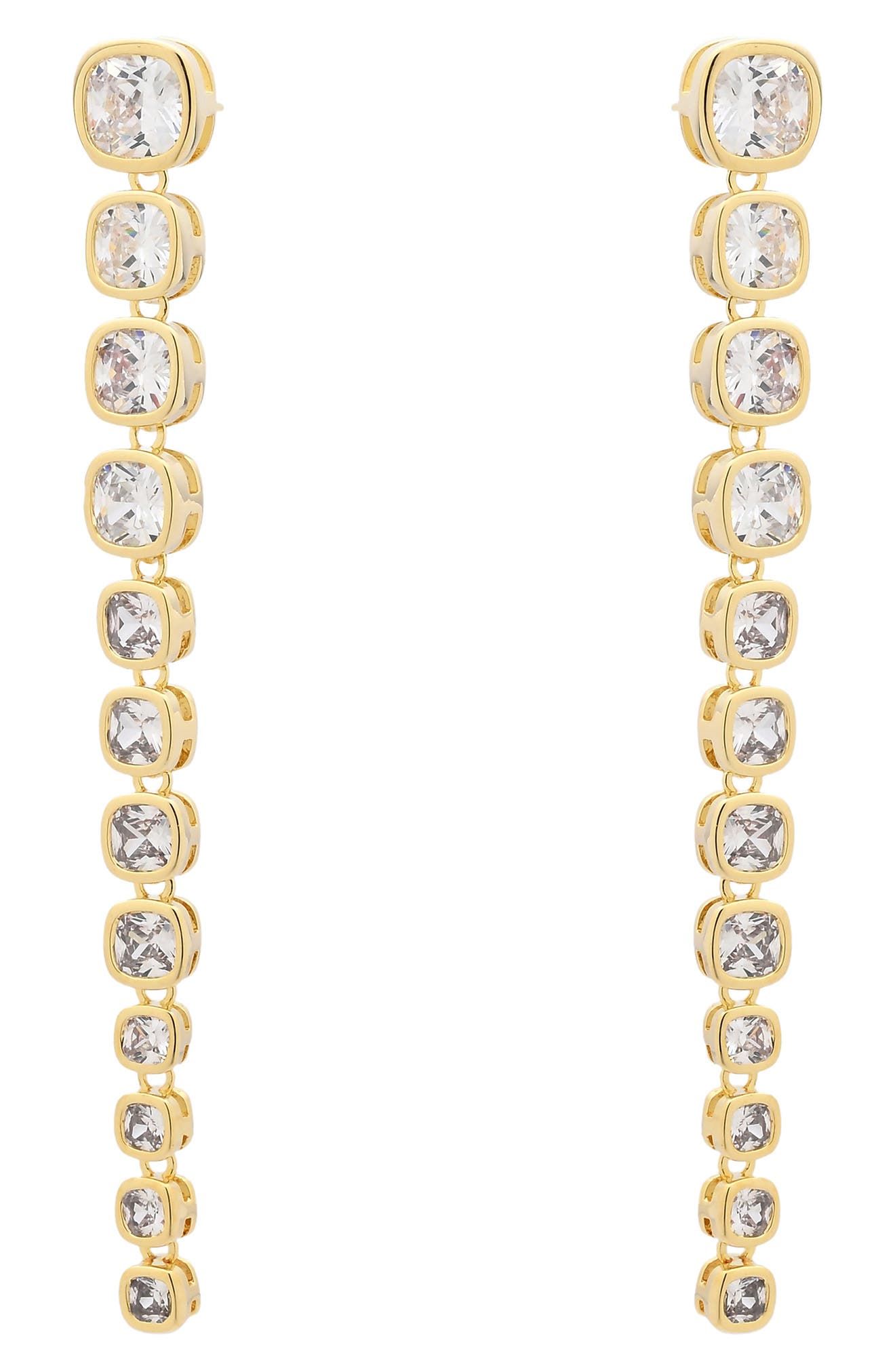 EYE CANDY LOS ANGELES Colette Cubic Zirconia Drop Earrings