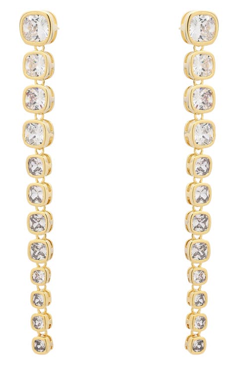 Colette Cubic Zirconia Drop Earrings