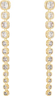 EYE CANDY LOS ANGELES Colette Cubic Zirconia Drop Earrings