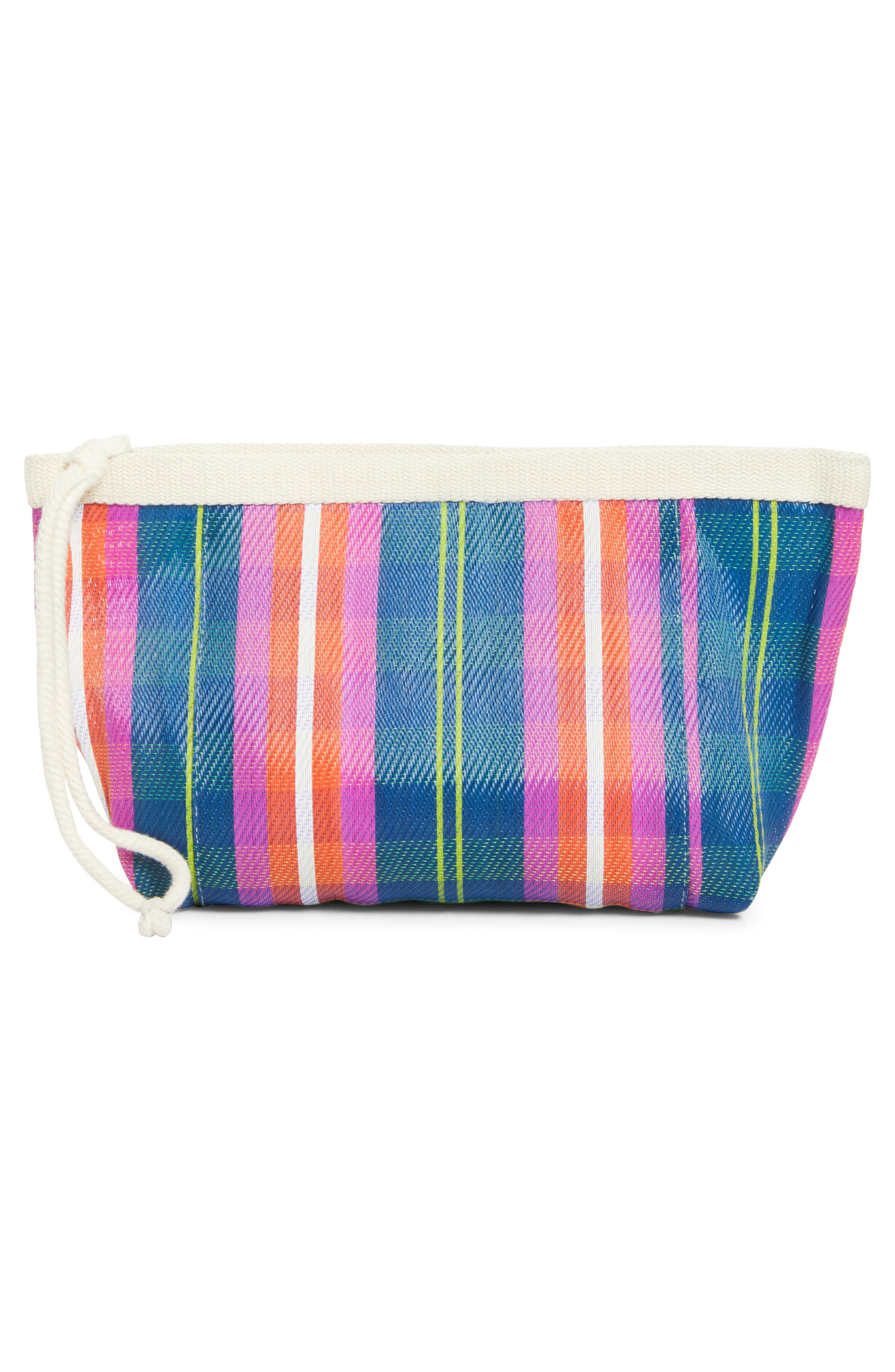 Isabel Marant Powden Stripe Nylon Pouch, Alternate, color, 