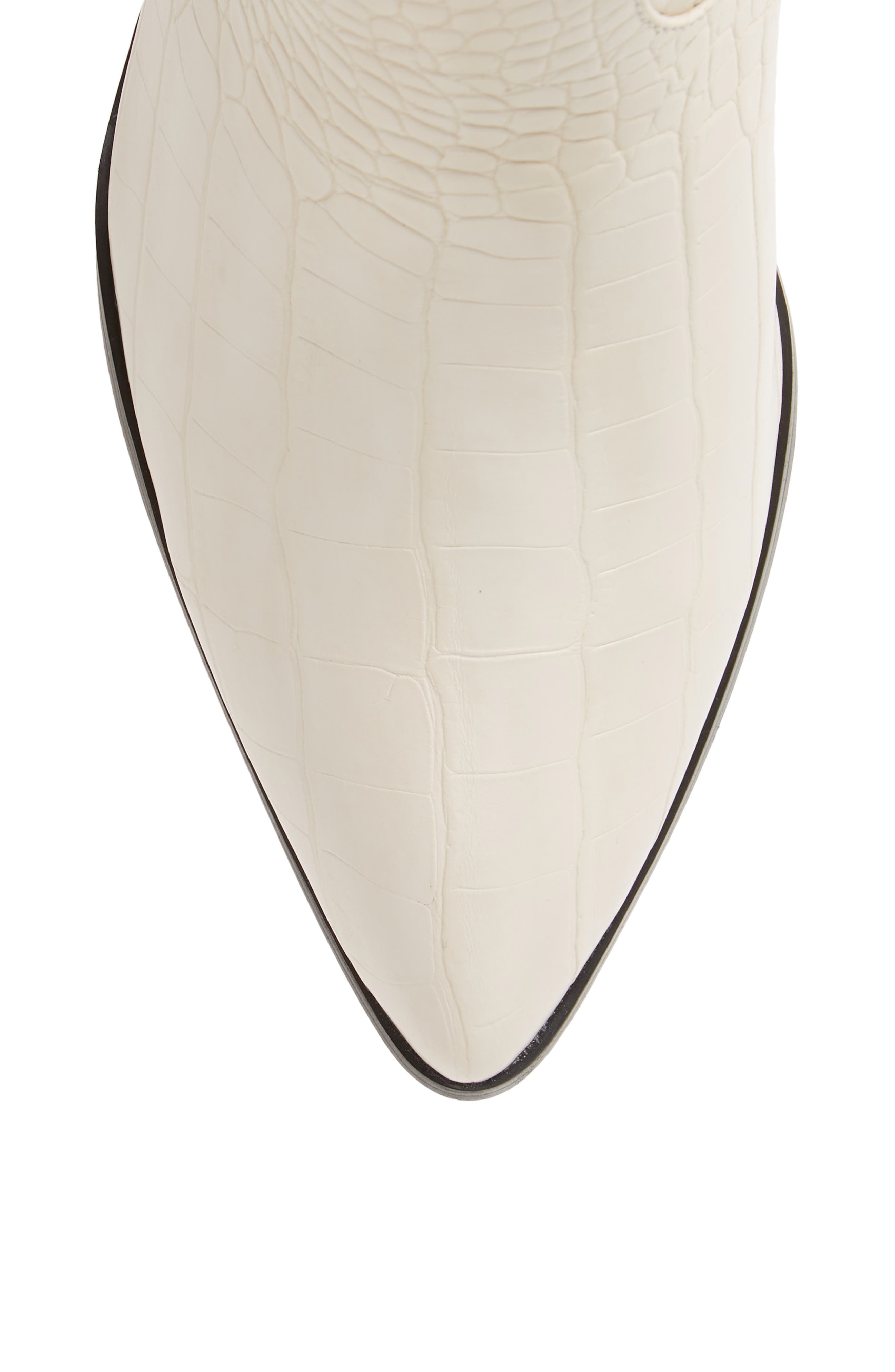 Billini Howie Croc Embossed Tall Western Boot, Alternate, color, 