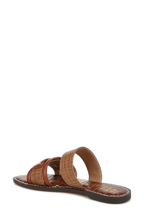 Sam Edelman Gabi Two-strap Sandal In Cuoio/rich Cognac