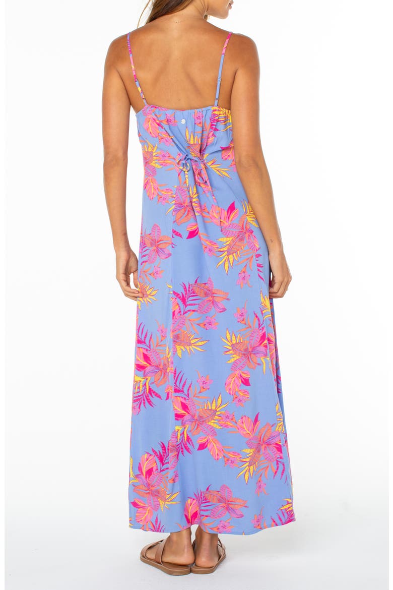 Skylar Tie Back Maxi Sundress, Alternate, color, CORNFLOWER