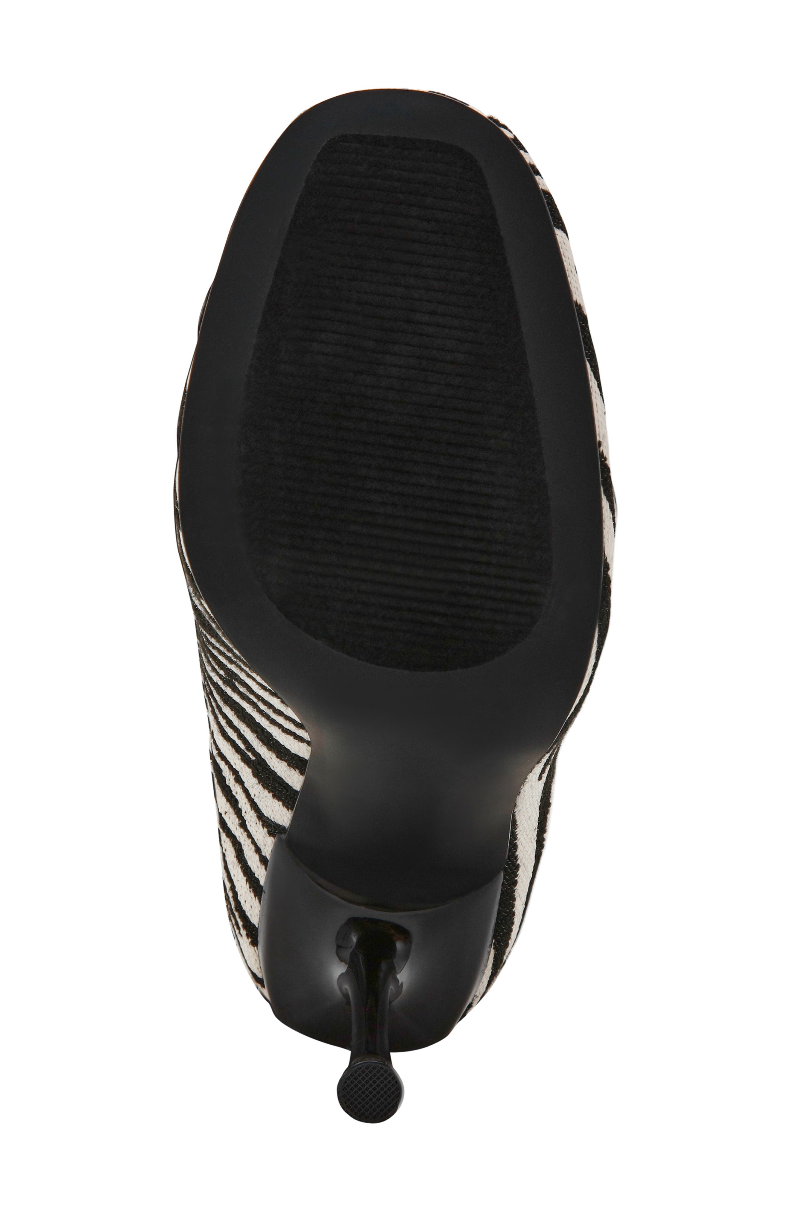 Steve Madden Alluring Over the Knee Boot, Alternate, color, Zebra