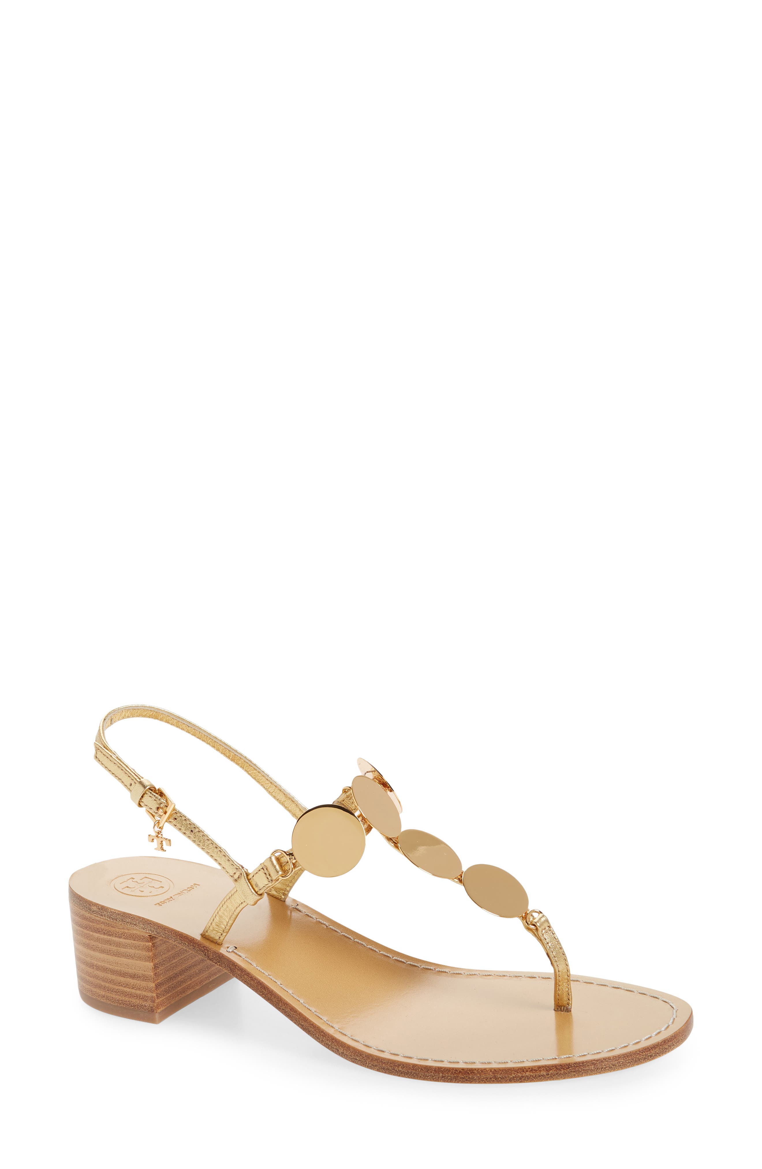 Tory Burch Patos Disk Sandal, Main, color, 