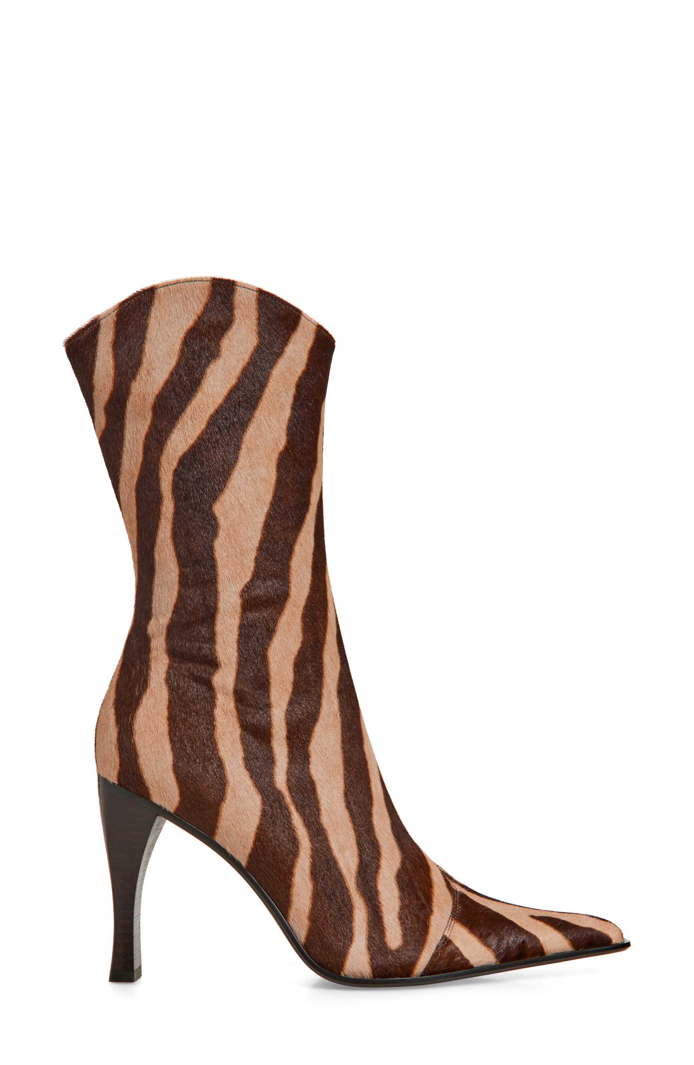 Jeffrey Campbell Be Bold Genuine Calf Hair Boot, Alternate, color, 