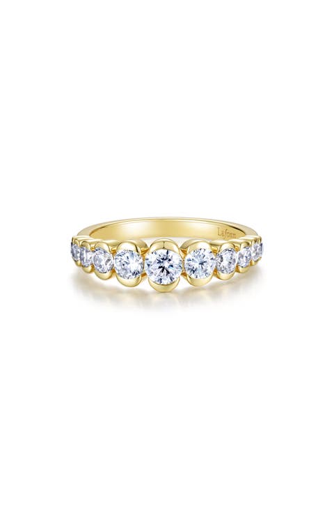 Willow Simulated Diamond Band Ring