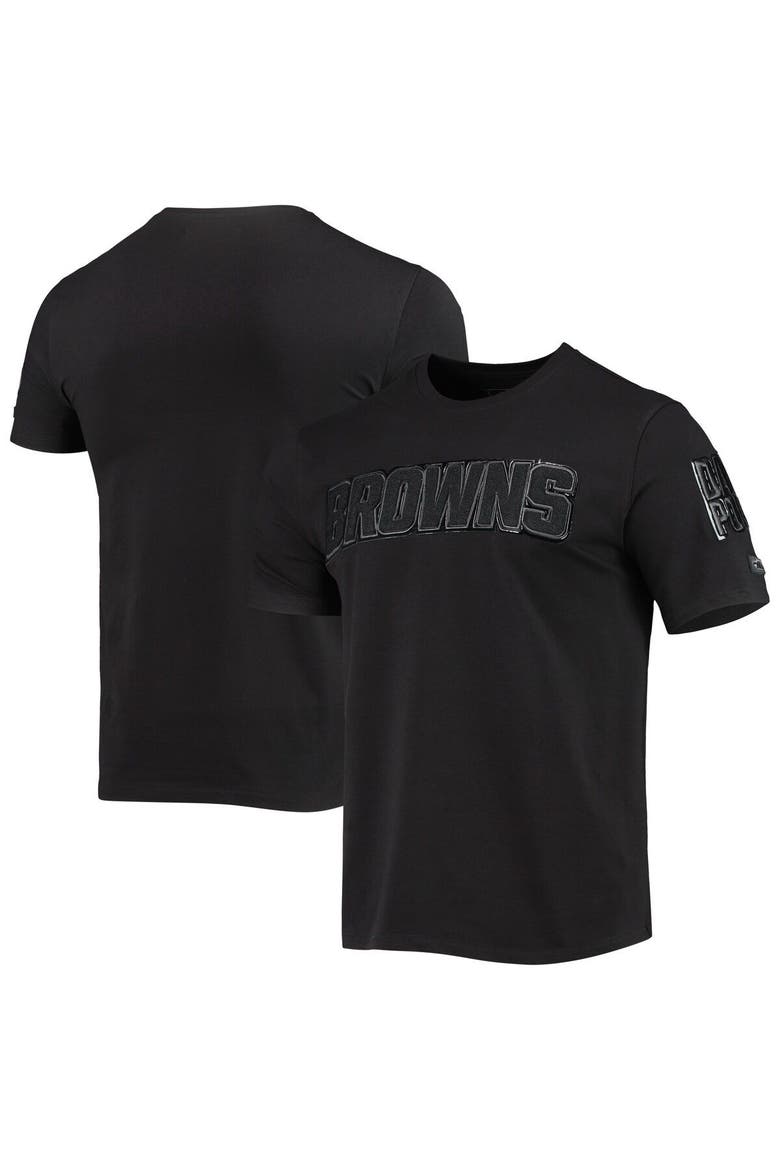 Men's Pro Standard Black Cleveland Browns Logo Pro Team Shirt, Main, color, Black